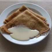 Блины со сгущенкой